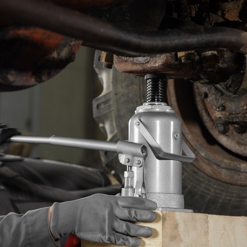 домкрат гидравлический бутылочный matrix 20 т 244-449 фото 2