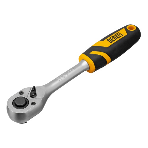 набор инструментов denzel 1/2", 1/4", 3/8" crv s2 144 предмета пластиковый кейс фото 6