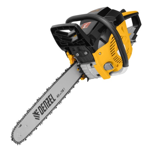 пила цепная бензиновая denzel dgs-5218 3.5 лс