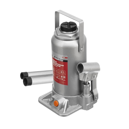 домкрат гидравлический бутылочный matrix 16 т 230-460