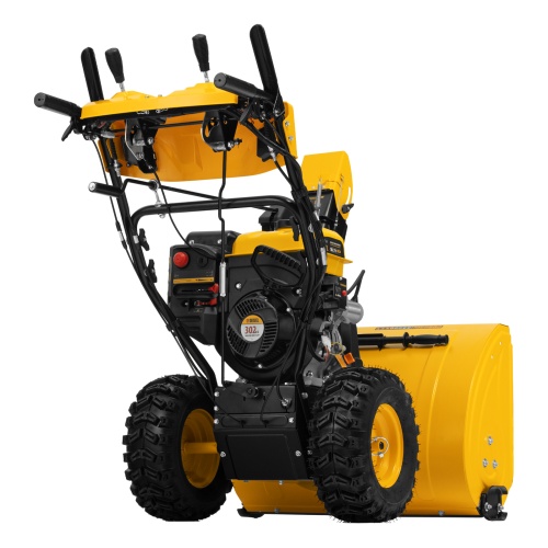 бензиновая снегоуборочная машина denzel sbl 711d pro фото 3