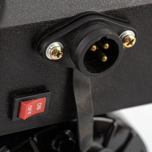 лебедка автомобильная электрическая denzel lb-4000 3700 вт фото 2