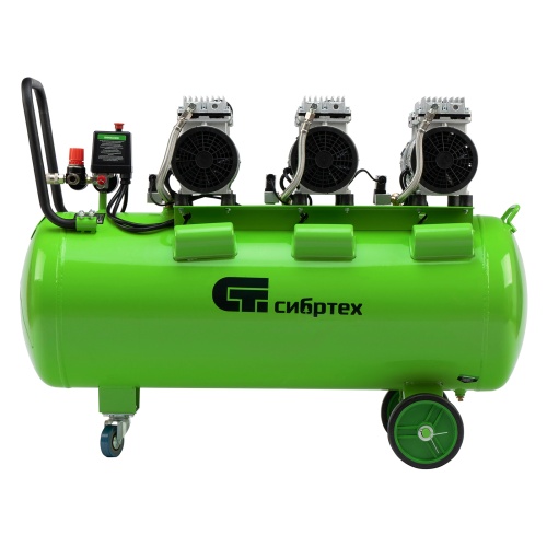 компрессор безмаслянный сибртех мб 2250/100 фото 8