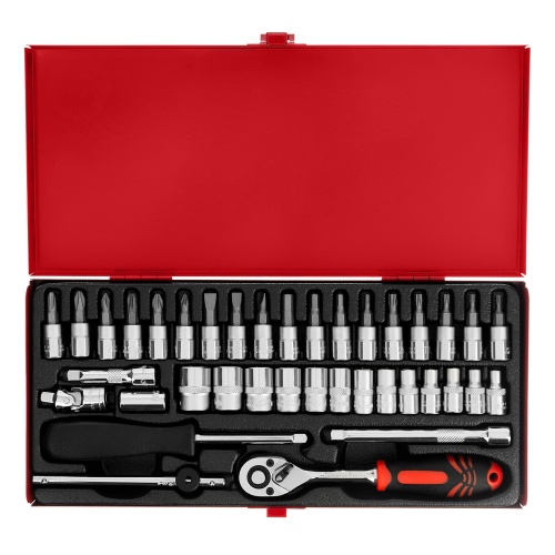 набор инструментов matrix 38 предметов 1/4" фото 10