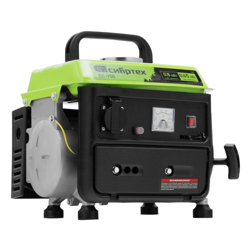 генератор бензиновый сибртех бс-950 800 вт фото 8