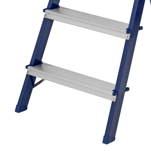 стремянка стальная сибртех 97935 5 ступеней, двухсторонняя с надежной фиксацией фото 5