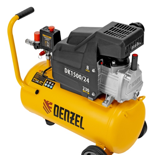 компрессор воздушный denzel dk1500/24 х-pro фото 3