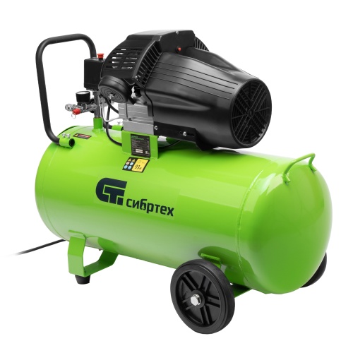 компрессор масляный воздушный сибртех кк-2200/100 фото 10