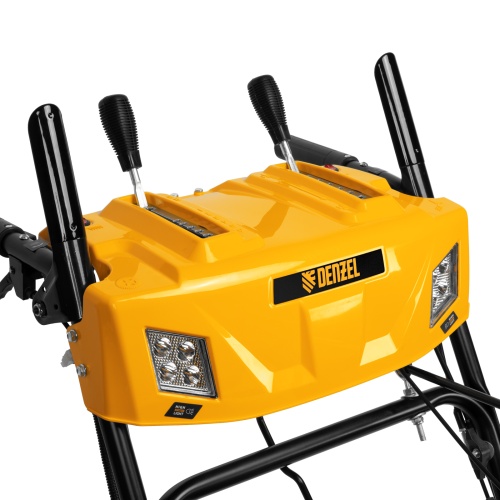 бензиновая снегоуборочная машина denzel sbl 711dt pro фото 4