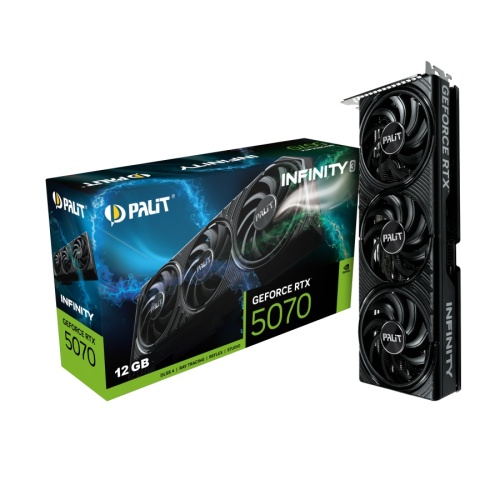 видеокарта palit geforce rtx 5070 infinity 3 12gb gddr7 фото 4