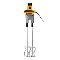 миксер строительный denzel em-2-1600 1600 вт