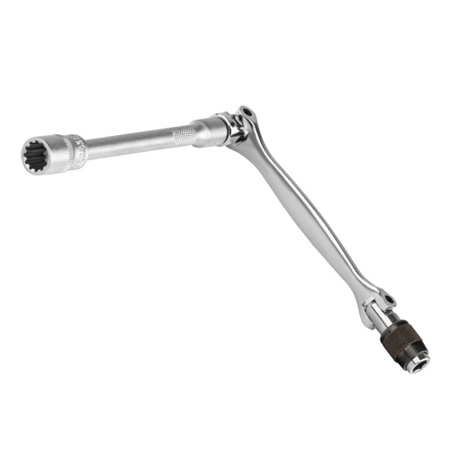 набор бит и головок торцевых с трещоткой gross 1/4, карданный ключ, s2 37шт фото 3