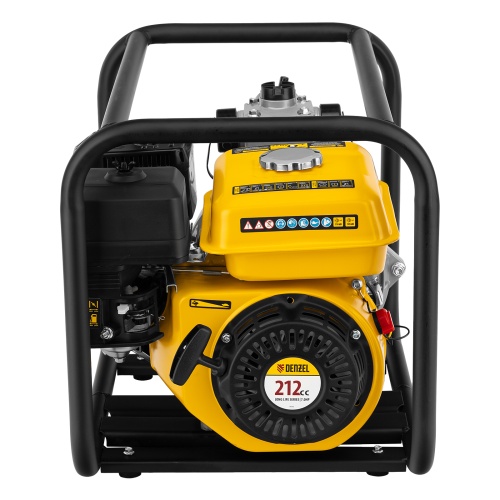 мотопомпа бензиновая высоконапорная denzel px-50h 7 лс фото 2