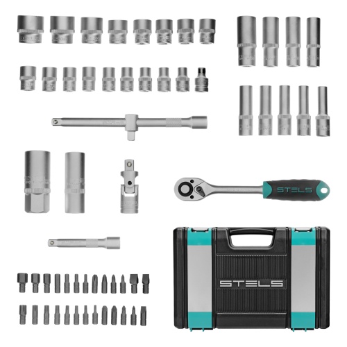 набор инструментов stels 60 предметов 1/2" фото 10