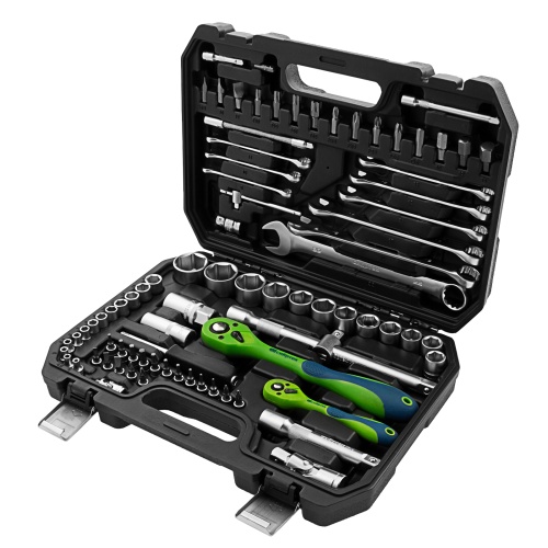 набор инструментов сибртех 82 предмета 1/2", 1/4"