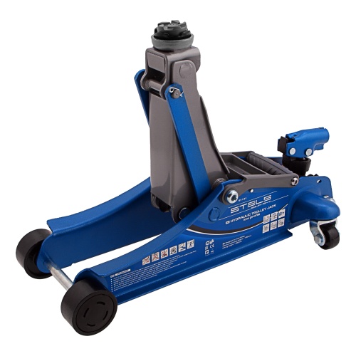 домкрат гидравлический подкатной stels 2 т 100-350 мм фото 7