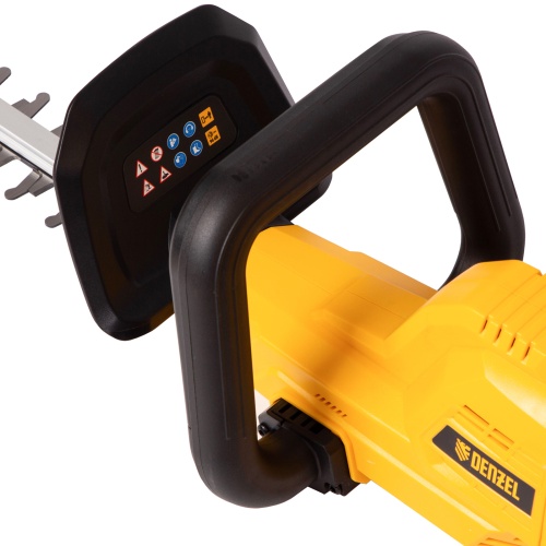 кусторез аккумуляторный denzel 59410 rbc510-36 36в с ножом 510 мм фото 3