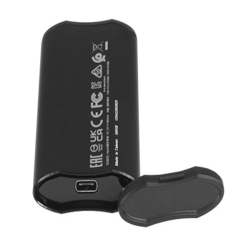 внешний накопитель ssd a-data 500gb sd810 usb type-c 2000/2000 mb/s metal case black (sd810-500g-cbk) фото 2