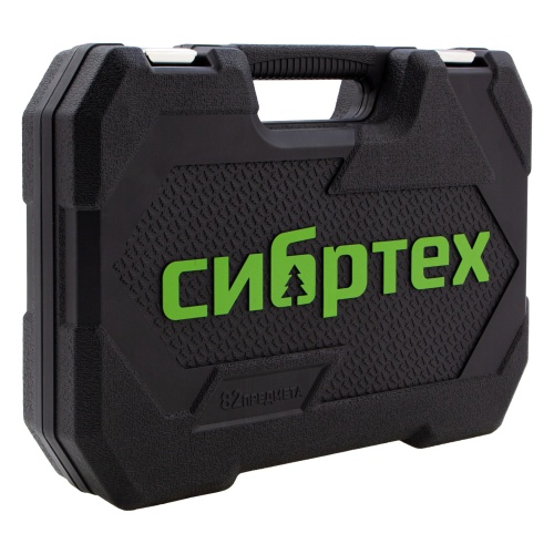 набор инструментов сибртех 82 предмета 1/2", 1/4" фото 3