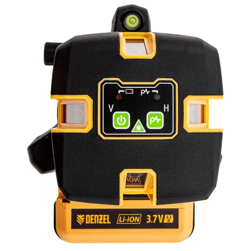 лазерный уровень denzel lx 06 green 30 м фото 9