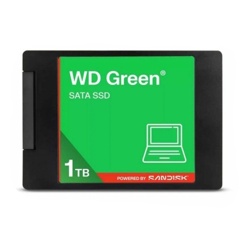 накопитель ssd western digital 1tb green 2.5", sata-iii, r/w 545/510mb/s, mttf 2000000 hrs (wds100t5g0a) фото 2