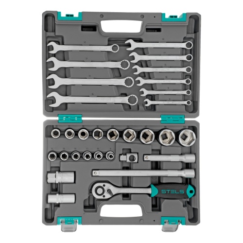 набор инструментов stels 31 предмет 1/2" фото 9