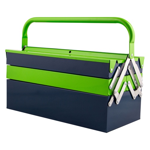 металлический ящик для инструмента сибртех 430 х 200 х 200 пять секций