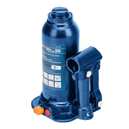 домкрат гидравлический бутылочный телескопический stels 2 т 170-380 фото 10