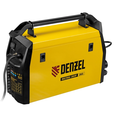 сварочный инверторный аппарат denzel multimig-200dp synergy double pulse фото 8