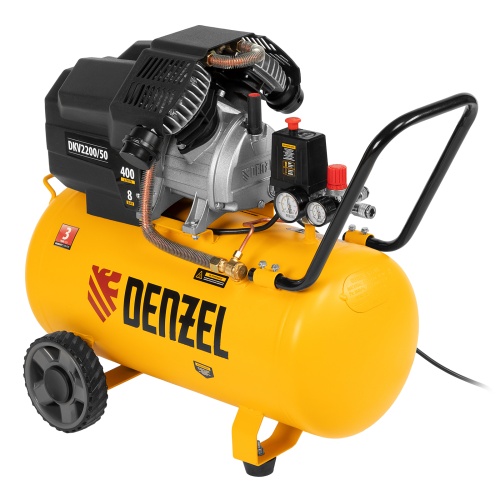 компрессор воздушный denzel dkv2200/50 х-pro фото 10