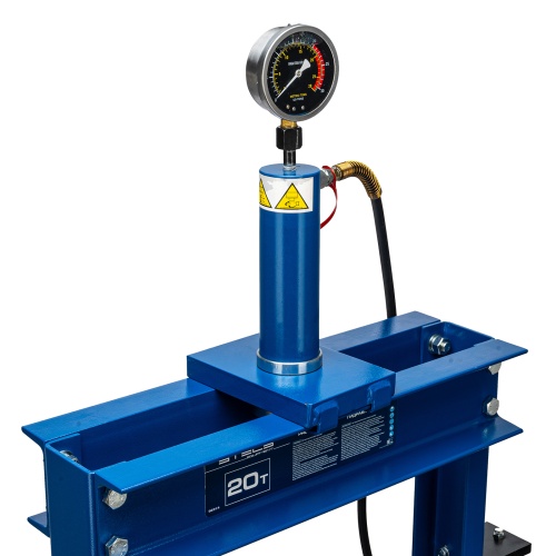 пресс гидравлический stels 20 т с манометром и педалью фото 8