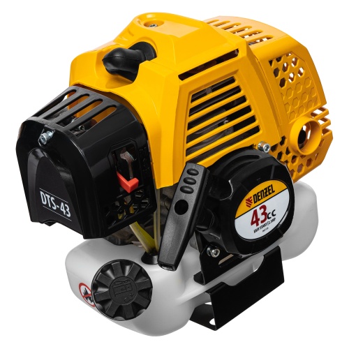 триммер бензиновый denzel dts-43 фото 6