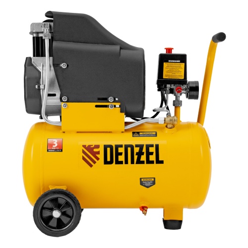 компрессор воздушный безмасляный denzel dlc1300/24 фото 7
