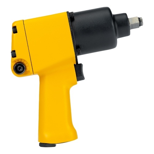 ударный пневмогайковерт denzel iw860 7000 об/мин c набором головок фото 6