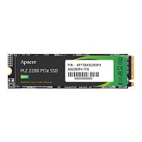 накопитель ssd apacer 1tb as2280p4 m.2 2280 pci-e gen3.0 x4, nvme, r/w 3000/2000mb/s, 800tbw, rtl (ap1tbas2280p4-1)