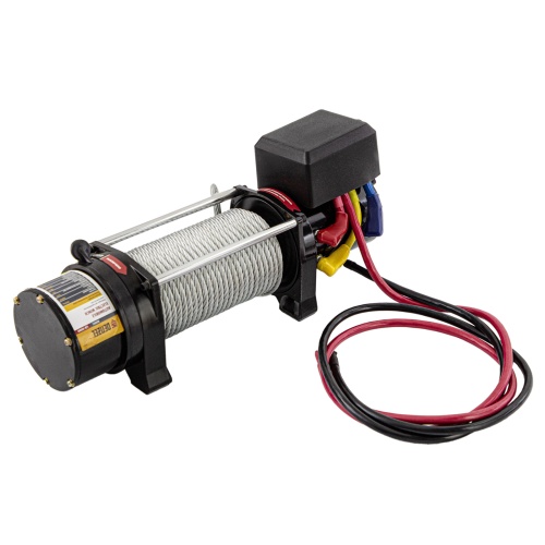 лебедка автомобильная электрическая denzel lb-3000 3400 вт фото 10