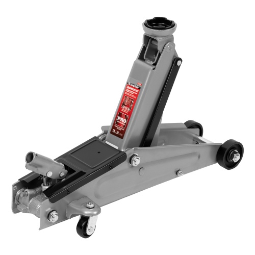 домкрат гидравлический подкатный matrix 3 т 130-410 мм фото 8