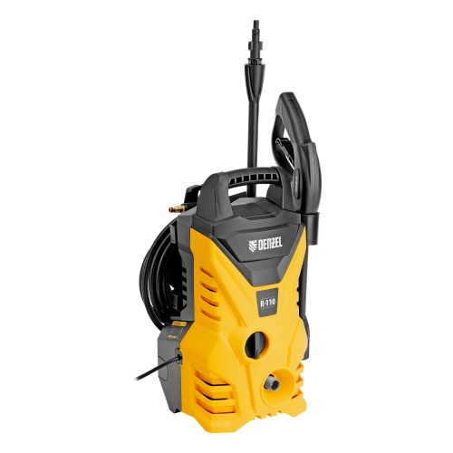 моечная машина высокого давления denzel 58232 r-110 1500 вт 110 бар фото 9