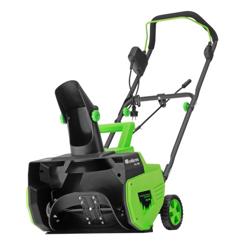 снегоуборочная машина электрическая сибртех эсб-2000 2000 вт