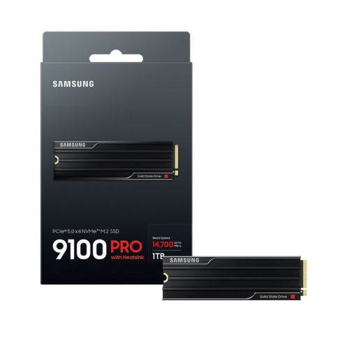 накопитель ssd samsung 1tb 9100 pro m.2 2280 pci-e gen5.0 x4, nvme, r/w 14700/13300mb/s, 600tbw, rtl (mz-vap1t0cw) фото 3