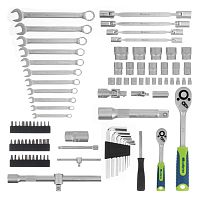 набор инструментов сибртех 13396 89 предметов 1/2", 1/4" в кейсе