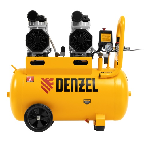 компрессор безмасляный denzel dls 1500/50 фото 7