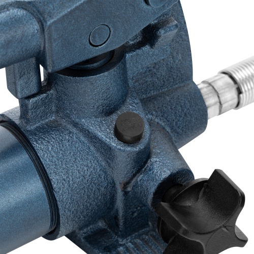 растяжка гидравлическая stels 4т 17 предметов, 7 сменных насадок в пластиковом кейсе фото 6