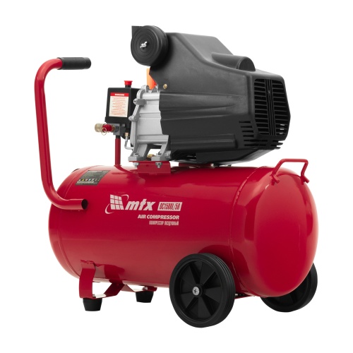 компрессор воздушный mtx dc1500l/50 фото 3