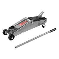 домкрат гидравлический подкатный matrix 3 т 130-410 мм