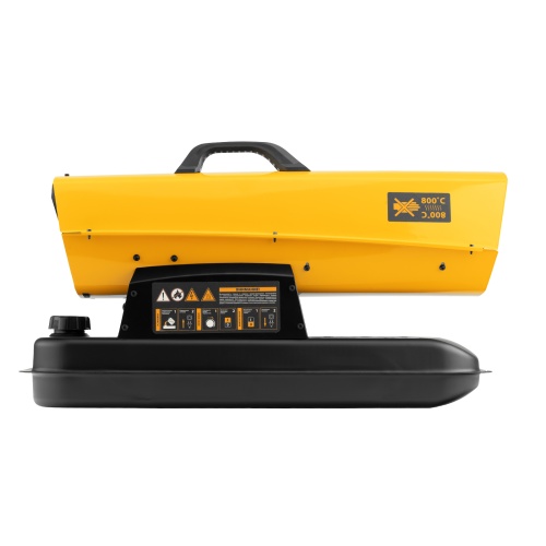 дизельная тепловая пушка denzel dhg-25i 25000вт 600 м3/ч прямой нагрев, термостат фото 7