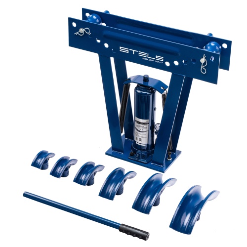 трубогиб гидравлический stels 1/2-2" 12т в комплекте с башмаками фото 8