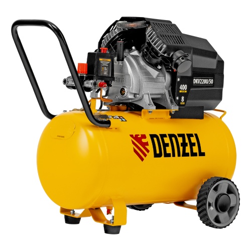 компрессор воздушный denzel dkv2200/50 х-pro