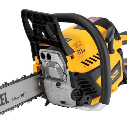 пила цепная бензиновая denzel 95236 ds-4516 мощностью 2.5 лс фото 4