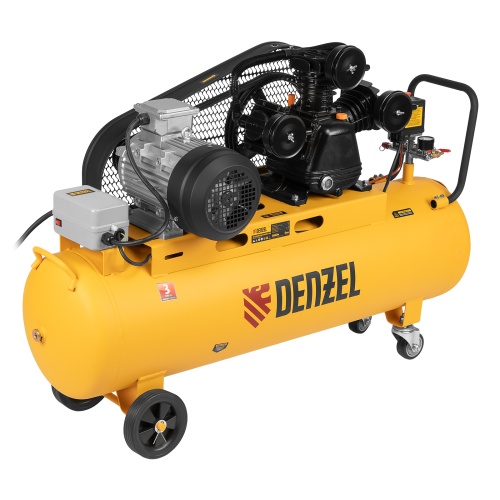 компрессор воздушный denzel bcw3000-t/100 фото 9